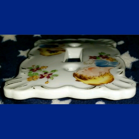 Kelvin Fine China Light Switch Plate/Cover L937 - Picture 4 of 7